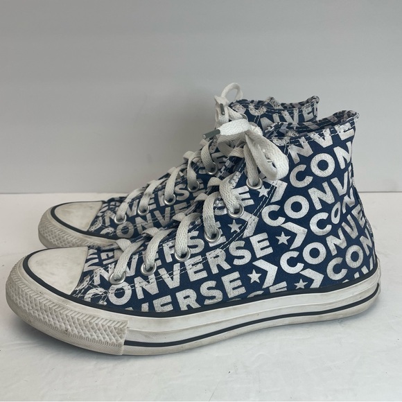 Converse womens 8 Men’s 6  163952C
CTAS HI NAVY/WHITE/WHITE Sneakers streetwear - Picture 1 of 10